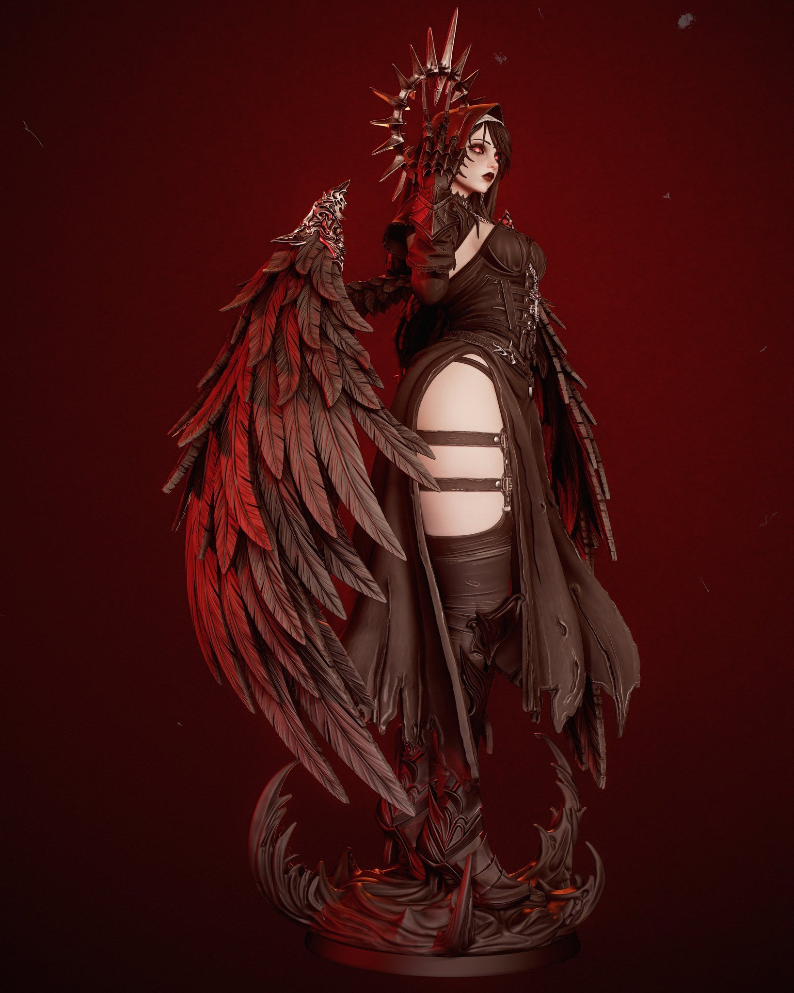 Corrupted Nun — studio render 6