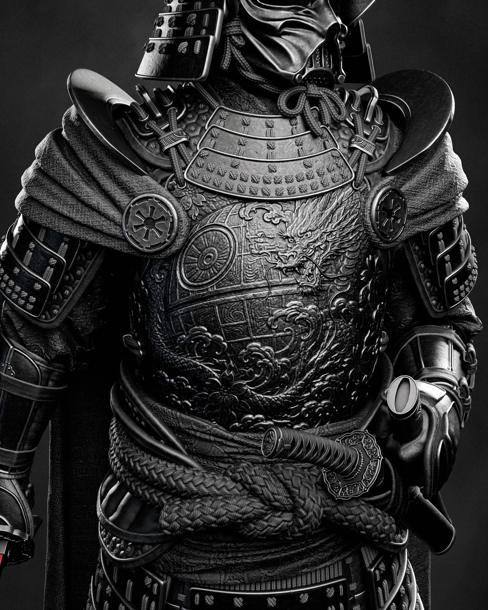 Darth Vader — studio render 2