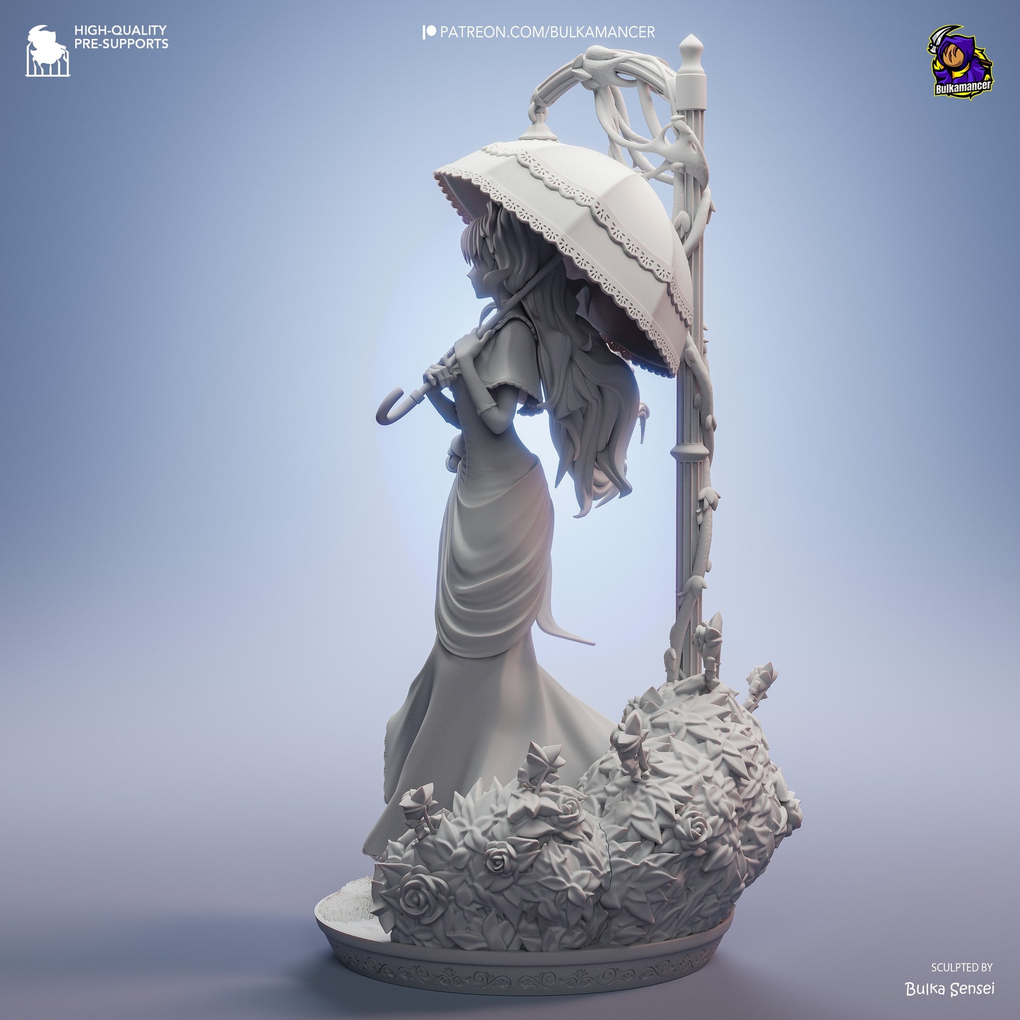 Penelope Eckhart (Villains Are Destined to Die) resin figure by Bulkamancer — studio render 13