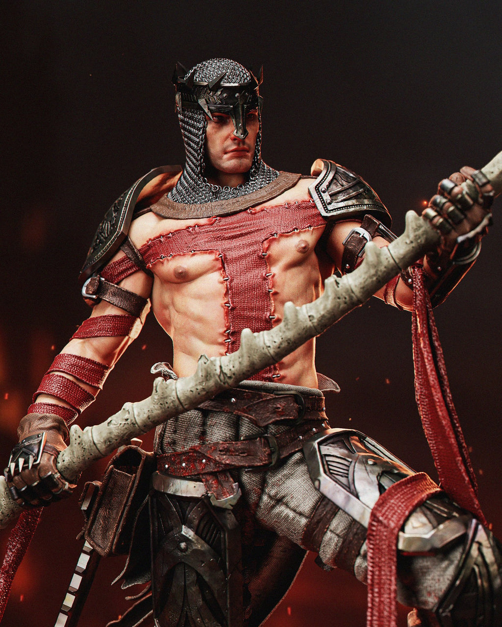 Dante's Inferno resin figure by CA 3D Studios — studio preview 2