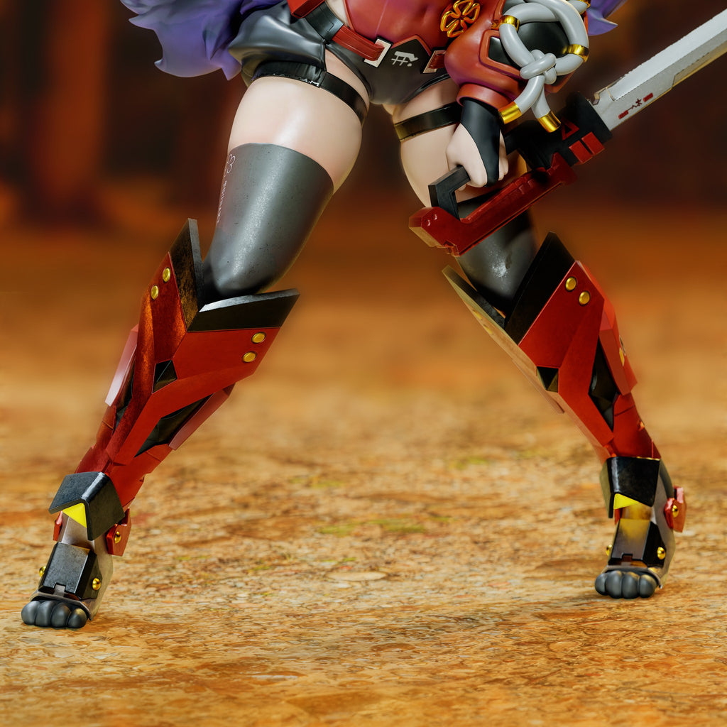 Nekomiya Mana (Zenless Zone Zero) resin figure by Tenshi Figures — studio render 7