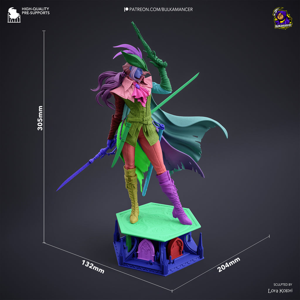 Lady Maria (Bloodborne) resin figure by Bulkamancer — studio render 11