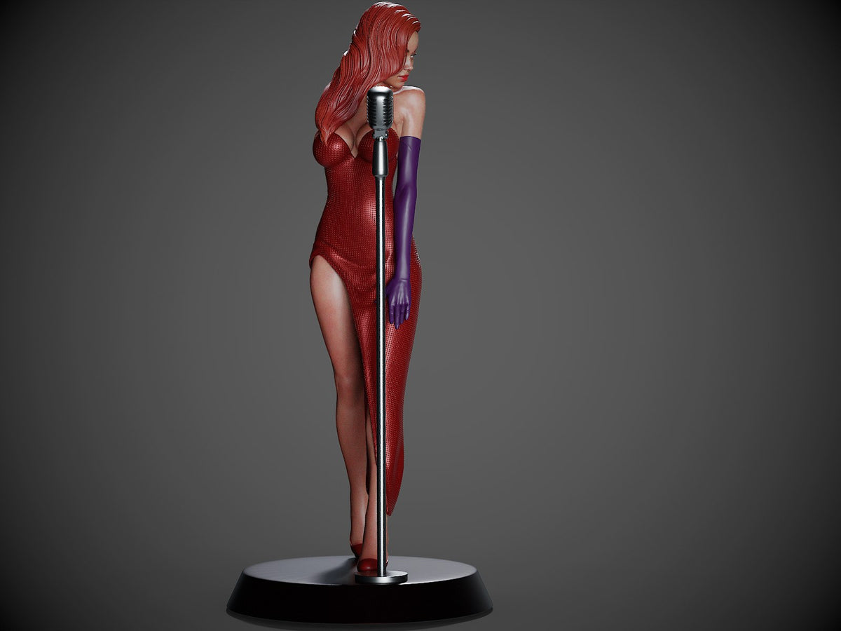 Jessica Rabbit — studio render 8