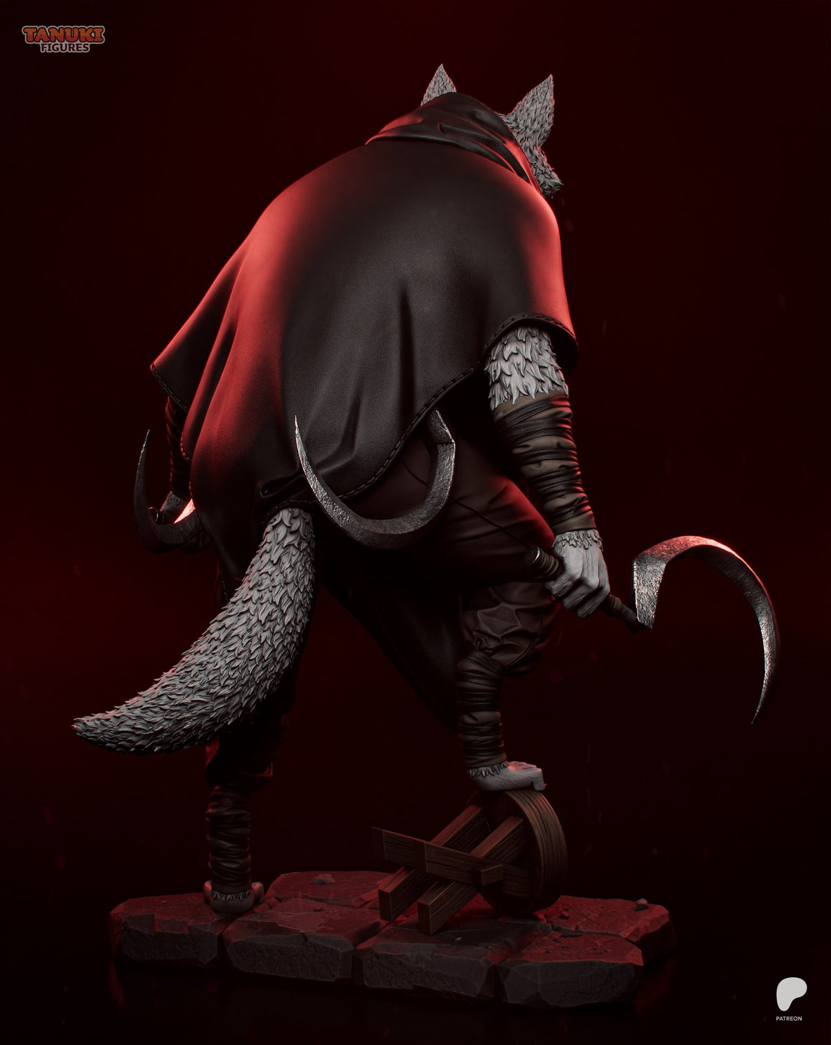 Death (Puss in Boots) resin figure by Tanuki Figures — studio render 3