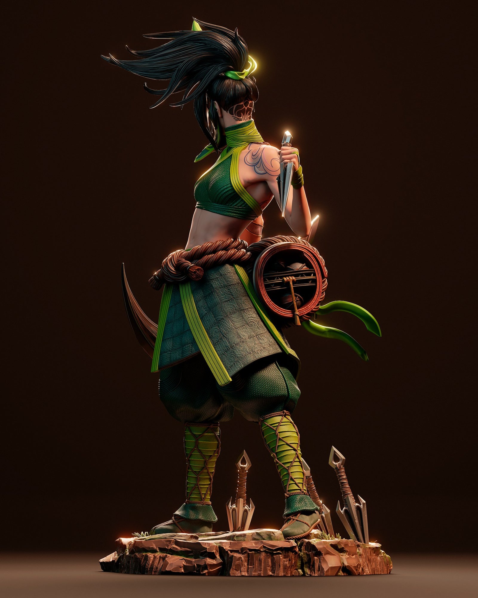 Akali — studio render 4