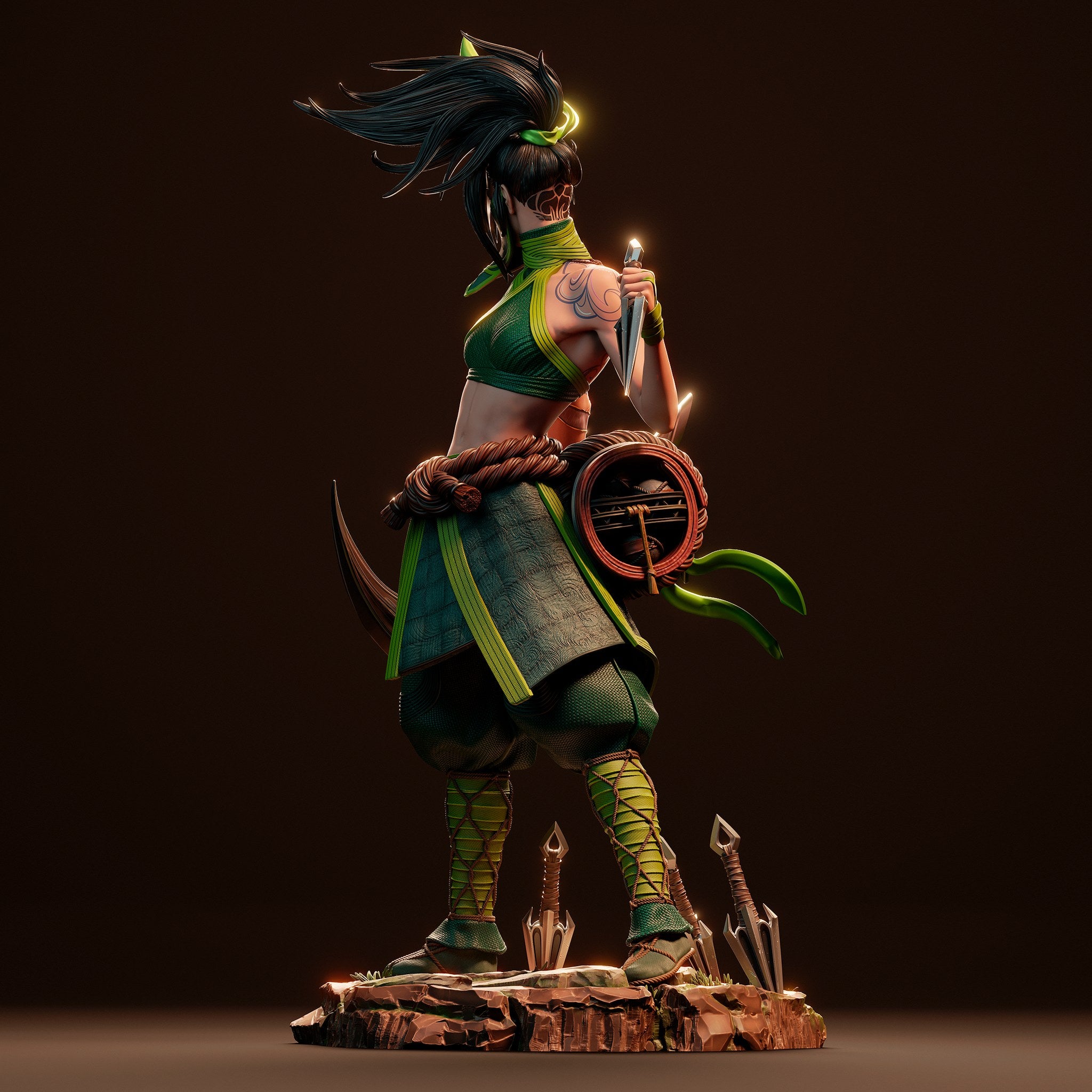 Akali — studio render 4