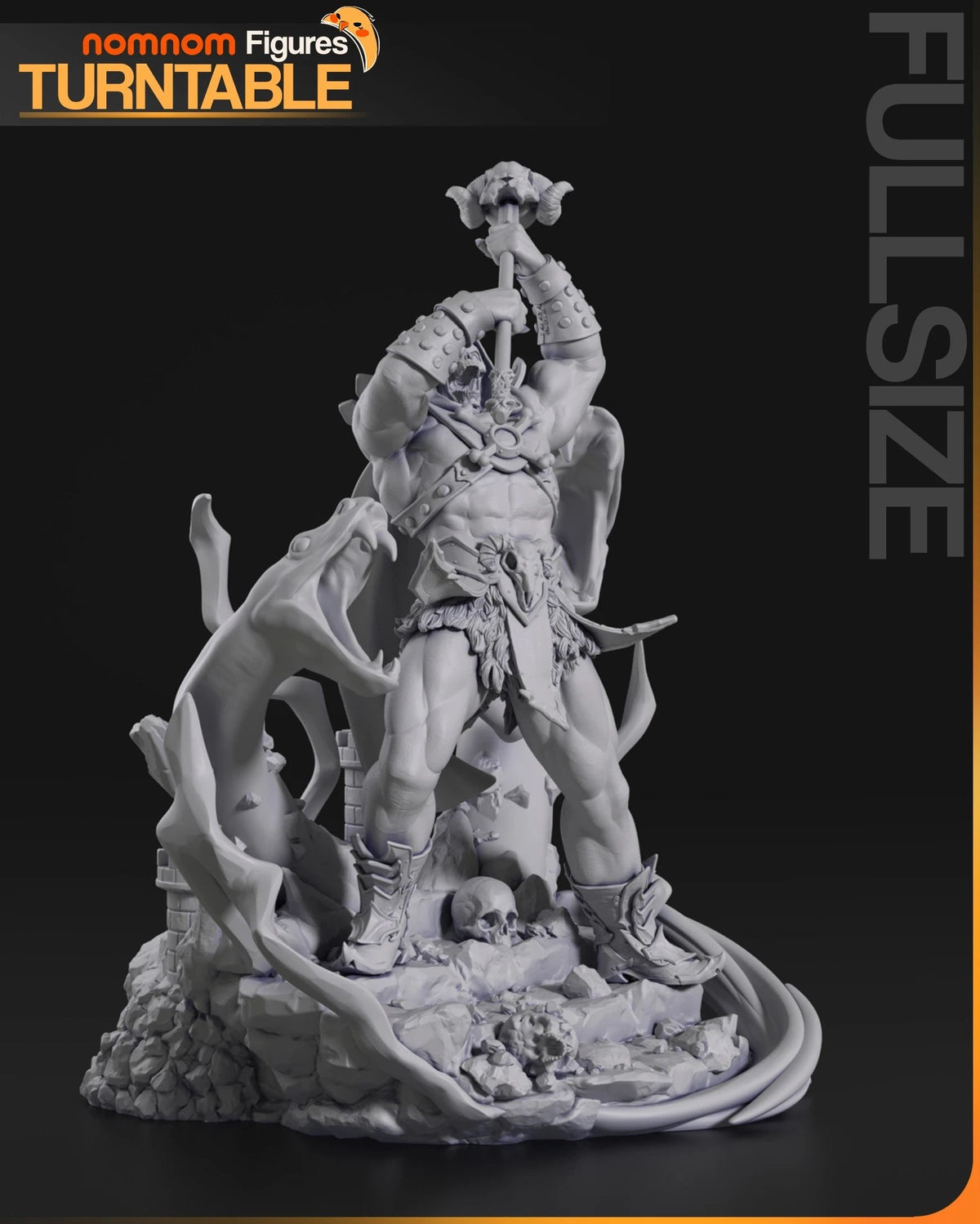Skeletor — studio render 11