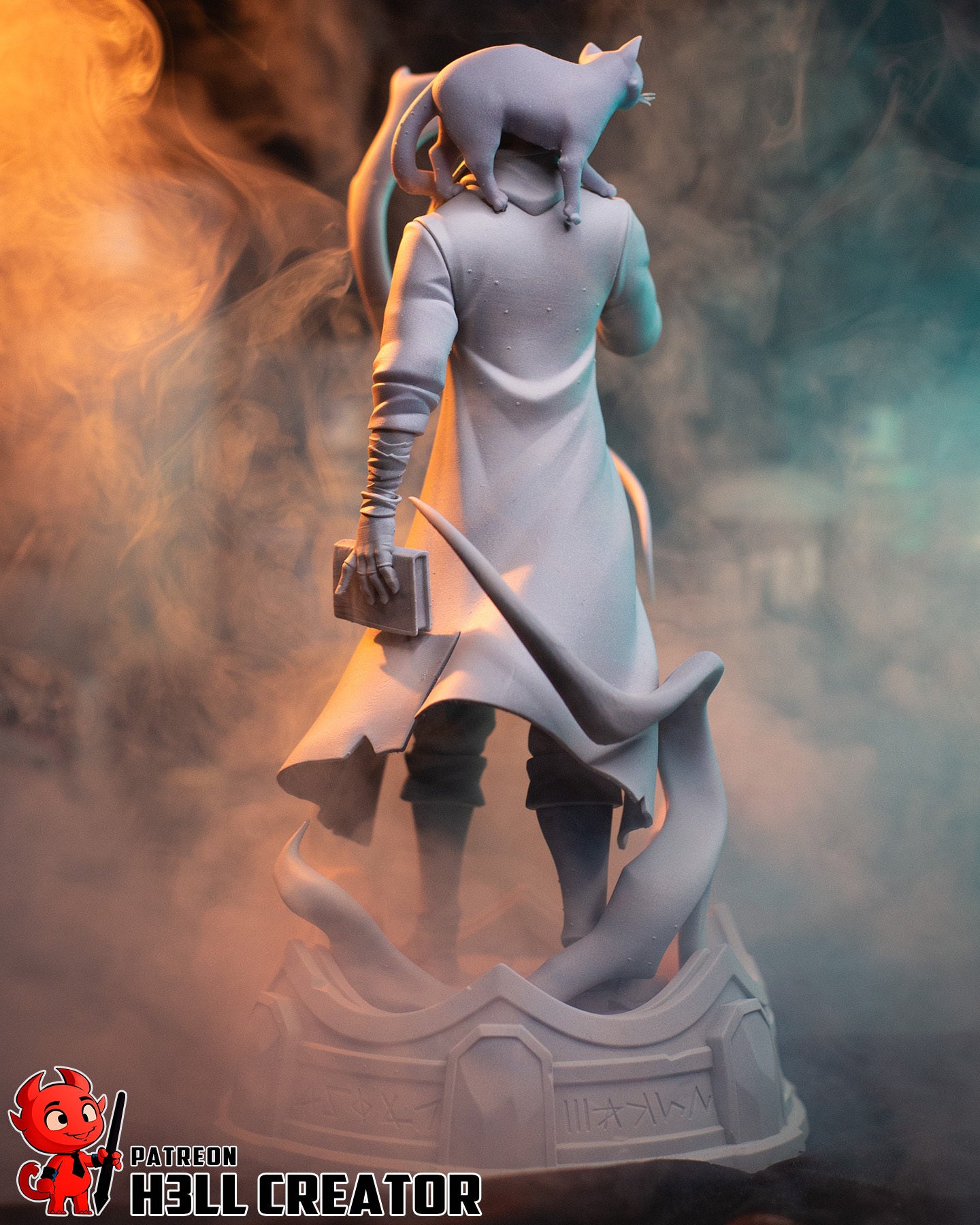 Caleb Widogast (Critical Role) resin figure by h3LLcreator — studio render 14