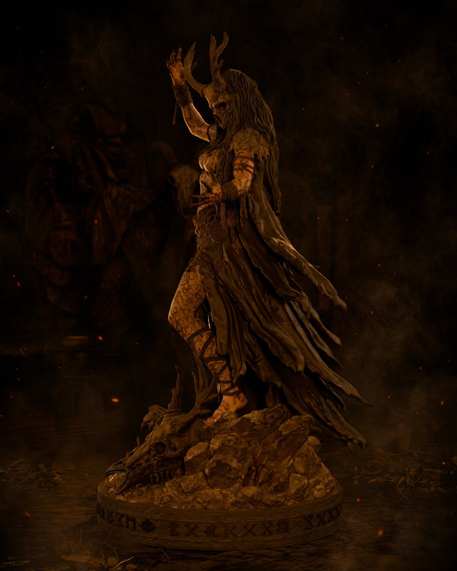 Norse Witch — studio render 3