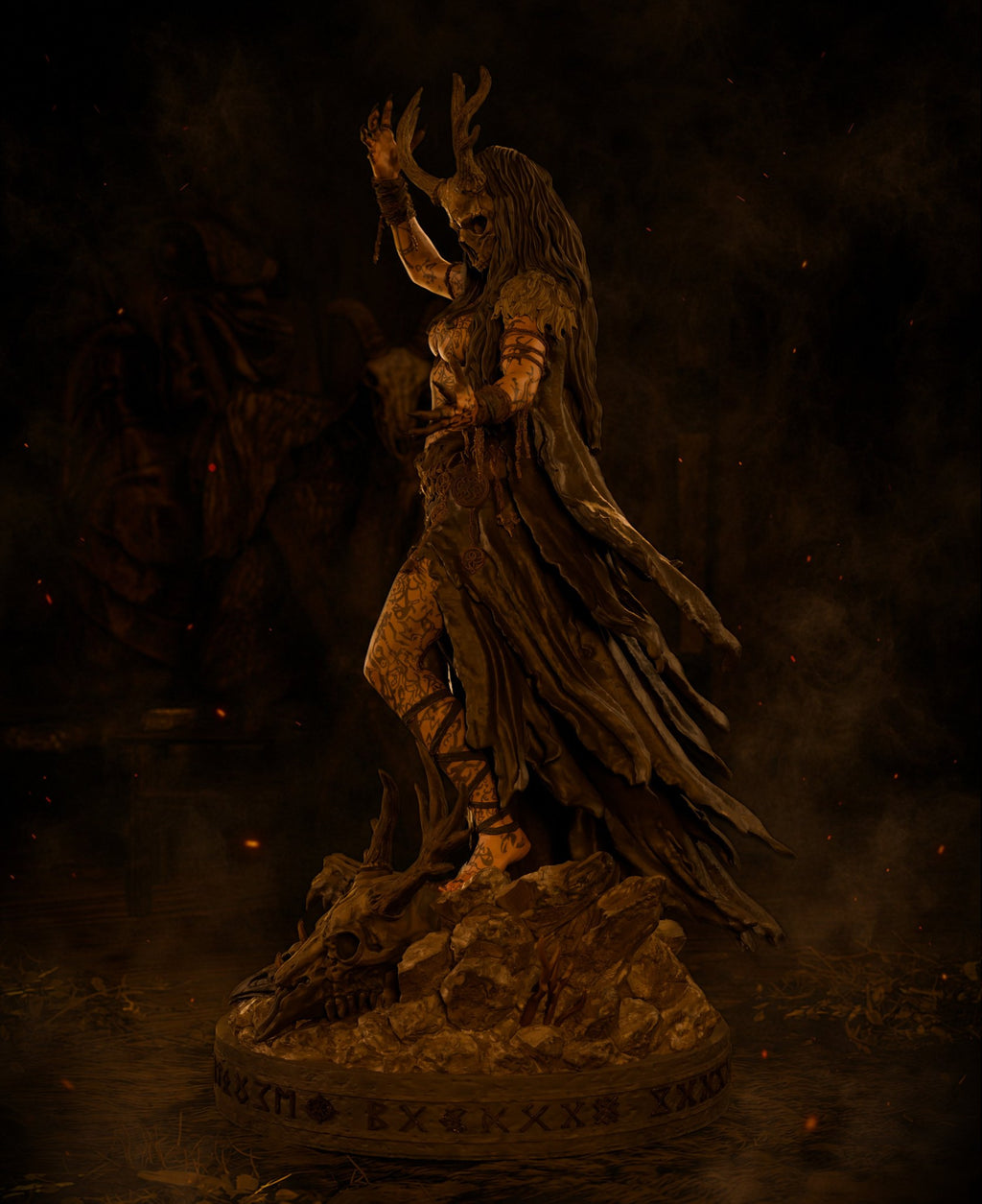 Norse Witch — studio render 3