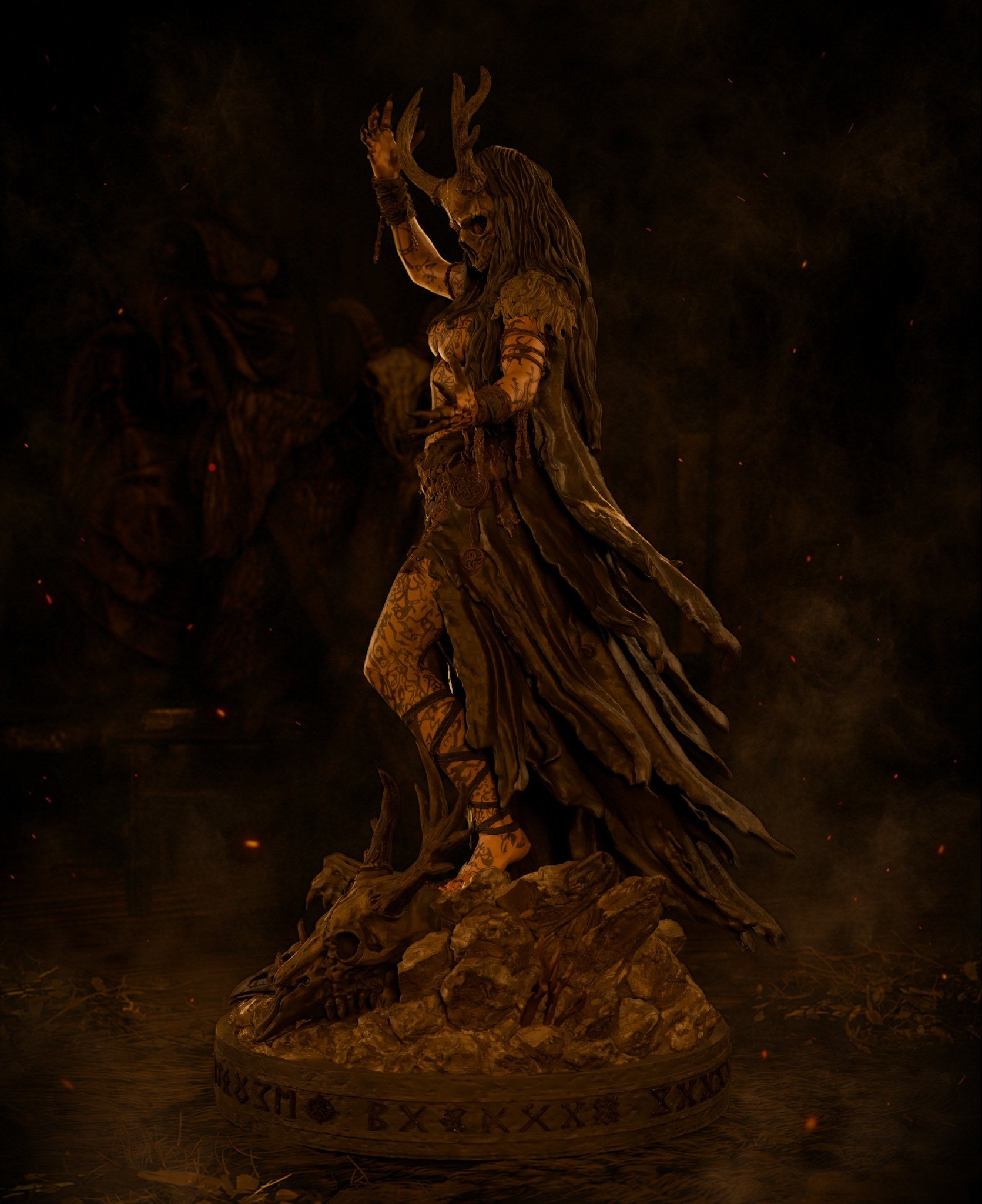 Norse Witch — studio render 3