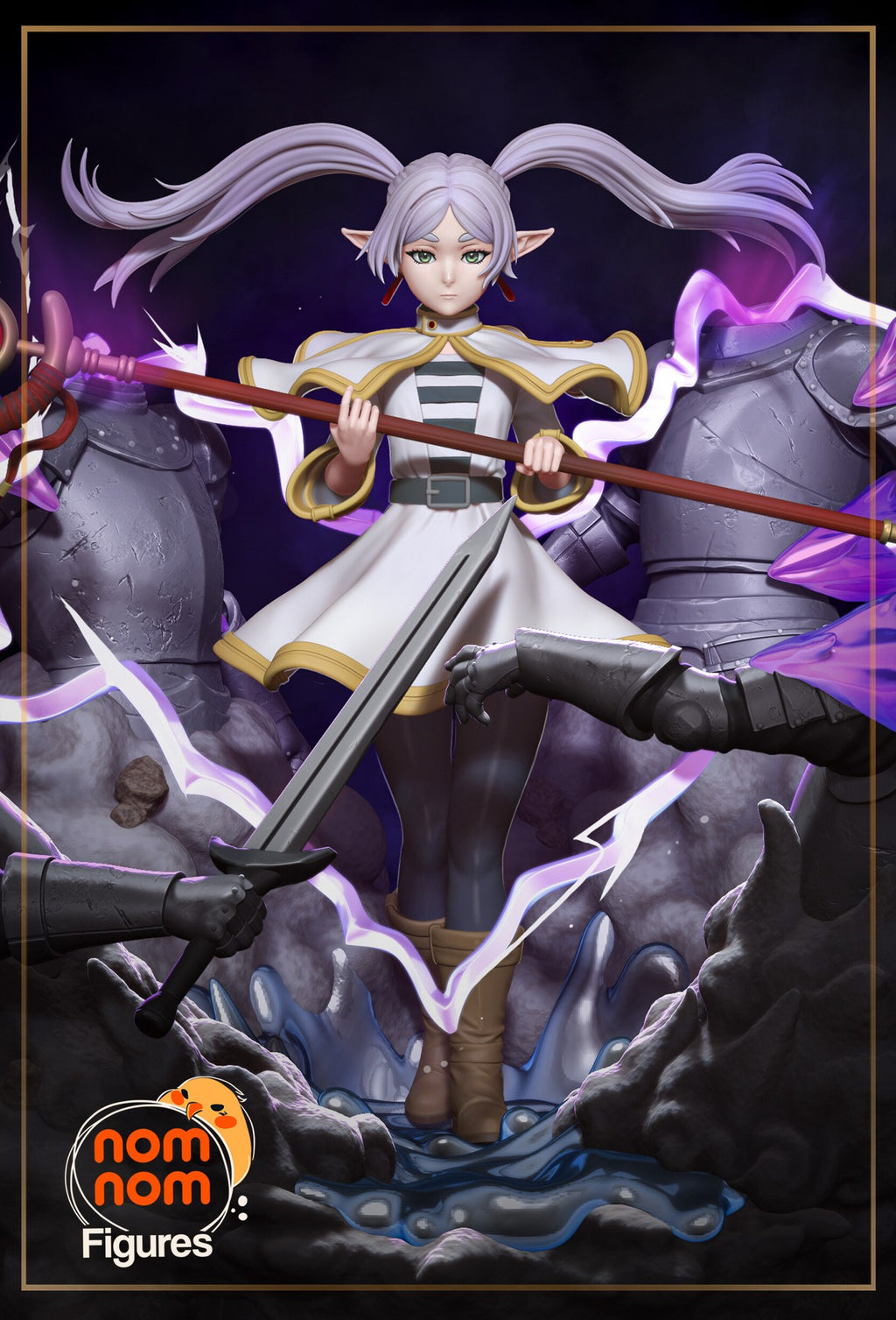 Frieren Beyond Journey's End resin figure by NomNom Figures — studio preview 1
