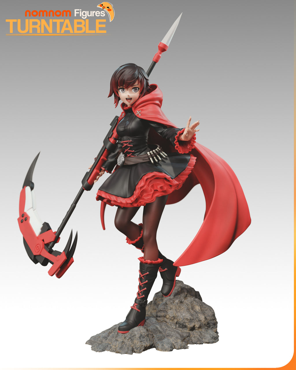 Ruby Rose RWBY resin figure by NomNom Figures — studio preview 7