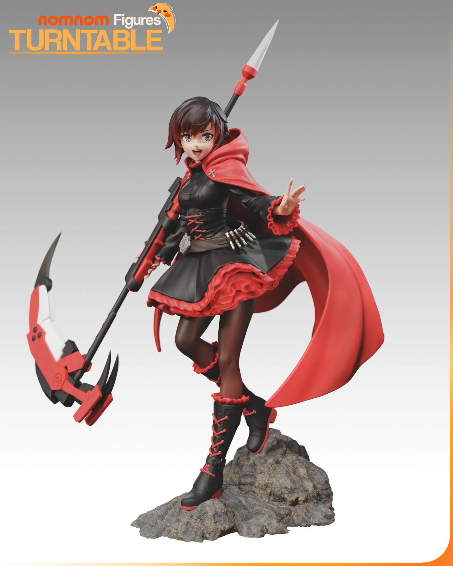 Ruby Rose RWBY resin figure by NomNom Figures — studio preview 7