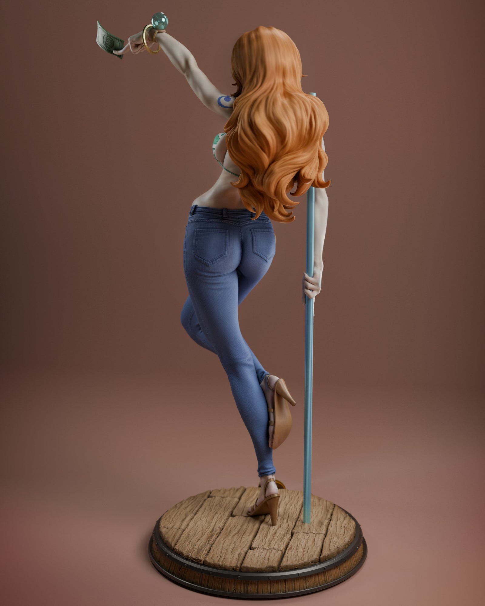 Nami One Piece resin figure by CA 3D Studios — studio preview 5
