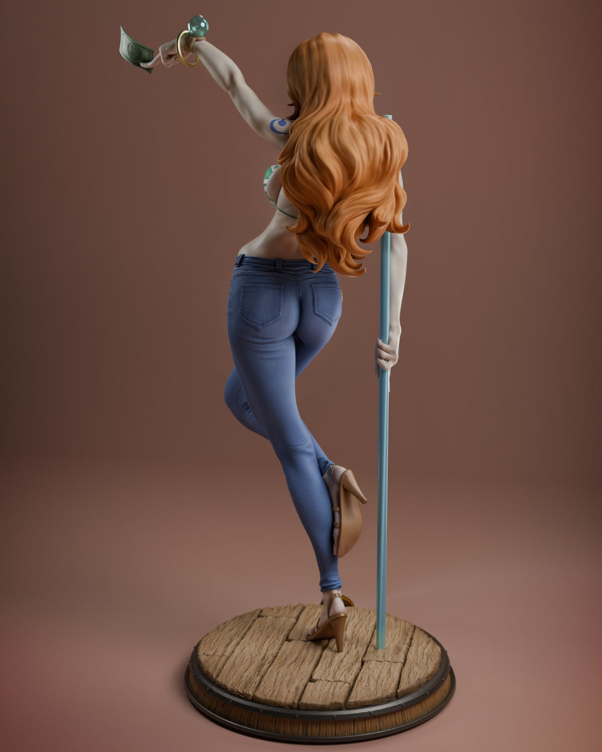 Nami One Piece resin figure by CA 3D Studios — studio preview 5