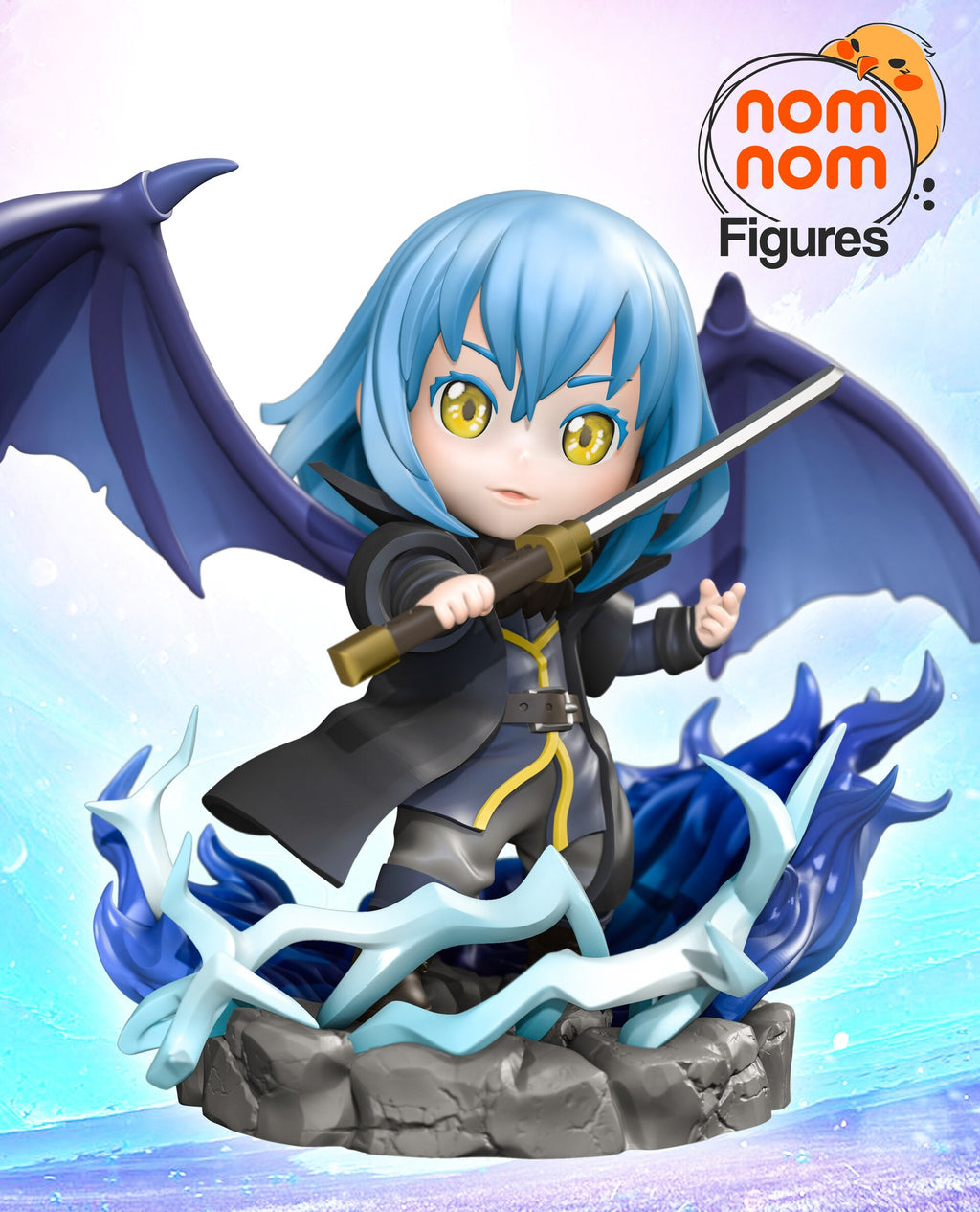 Rimuru Tempest That Time I Got Reincarnated as a Slime resin figure by NomNom Figures — studio preview 1