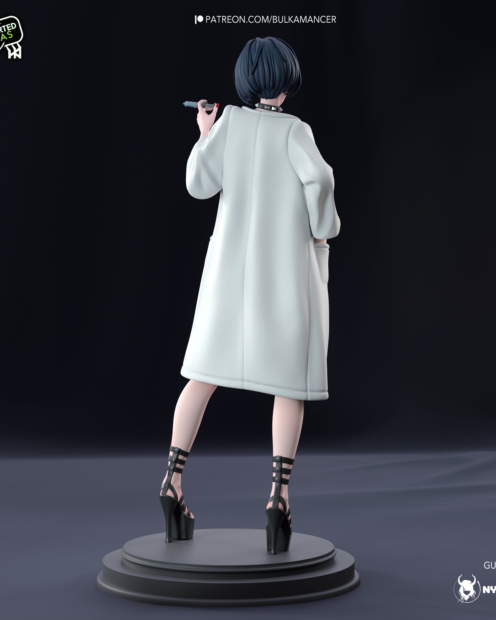 Tae Takemi (Persona 5) resin figure by Bulkamancer — studio render 3