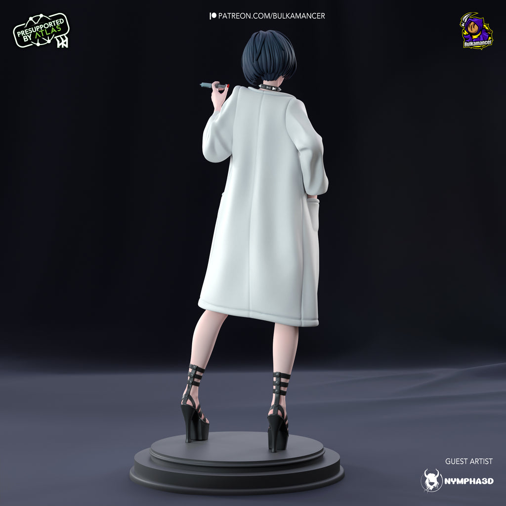 Tae Takemi (Persona 5) resin figure by Bulkamancer — studio render 3