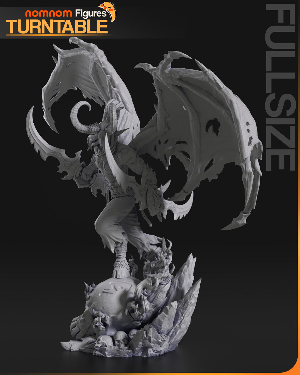 Illidan Stormrage — studio render 6