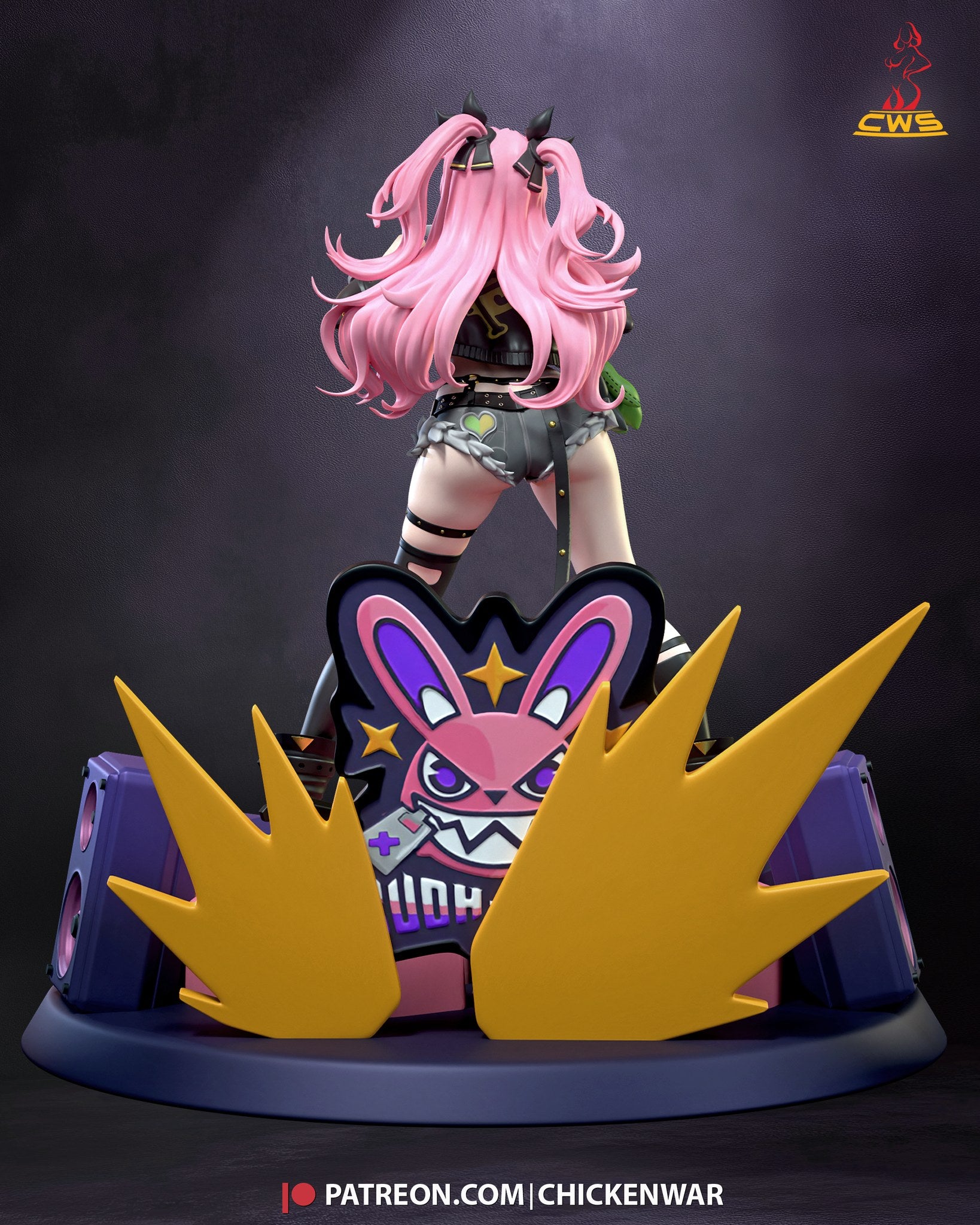 Nicole Demara (Zenless Zone Zero) resin figure by CW Studio — studio render 4