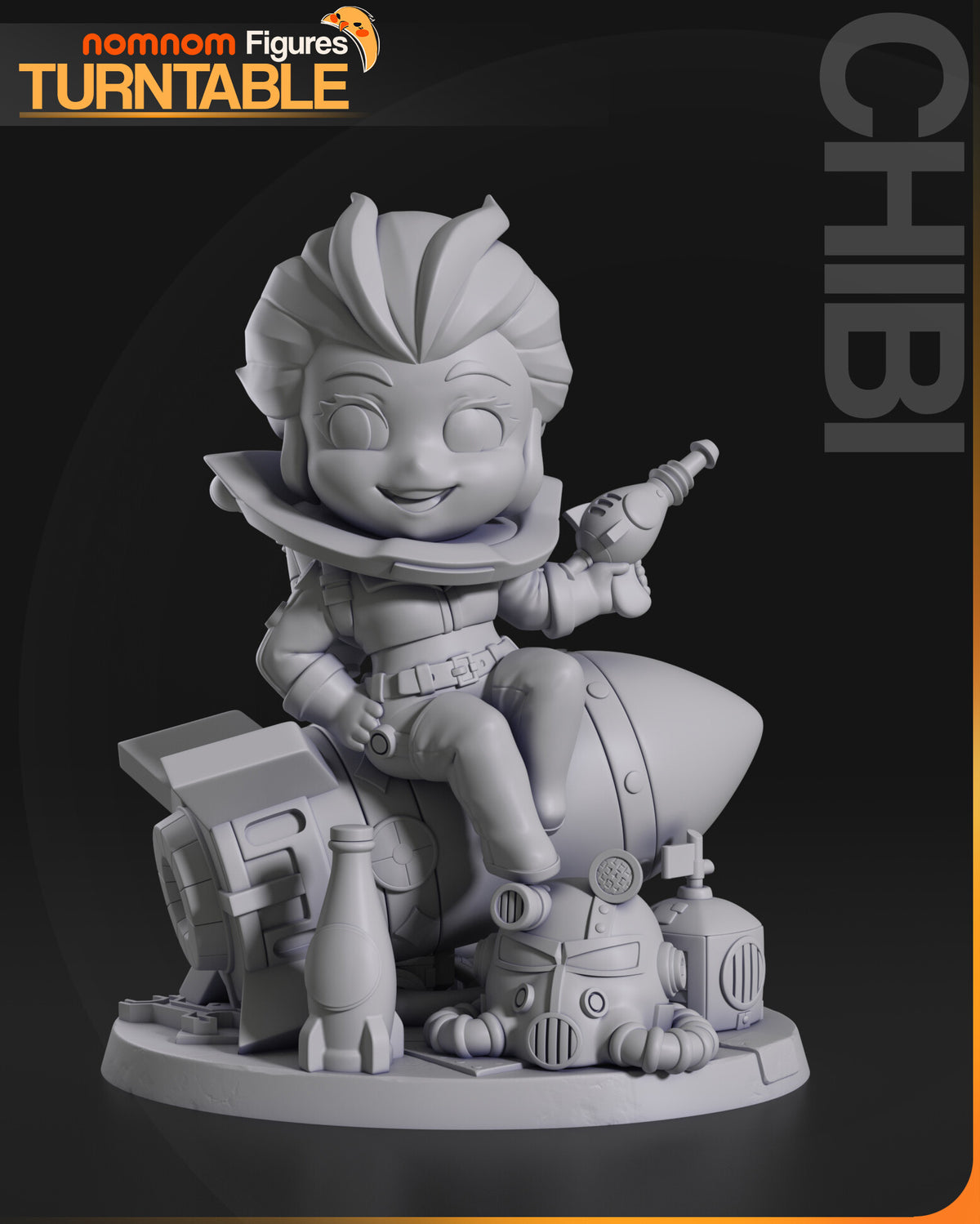 Nuka Girl — studio render 3