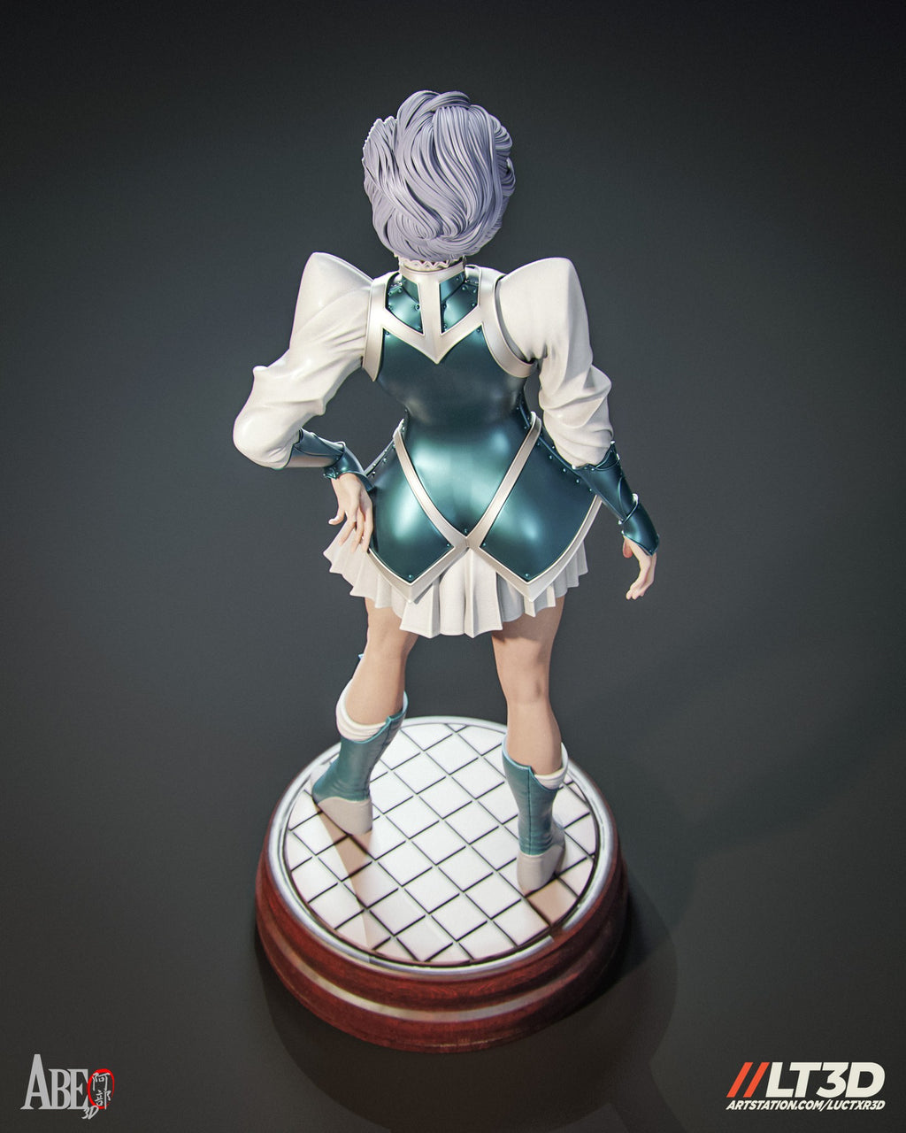 Betsy Braddock (Marvel) resin figure by Abe3D — studio render 17