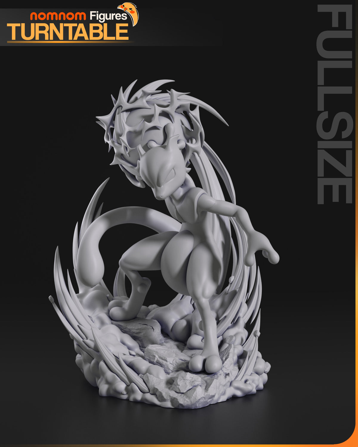 Mewtwo — studio render 4