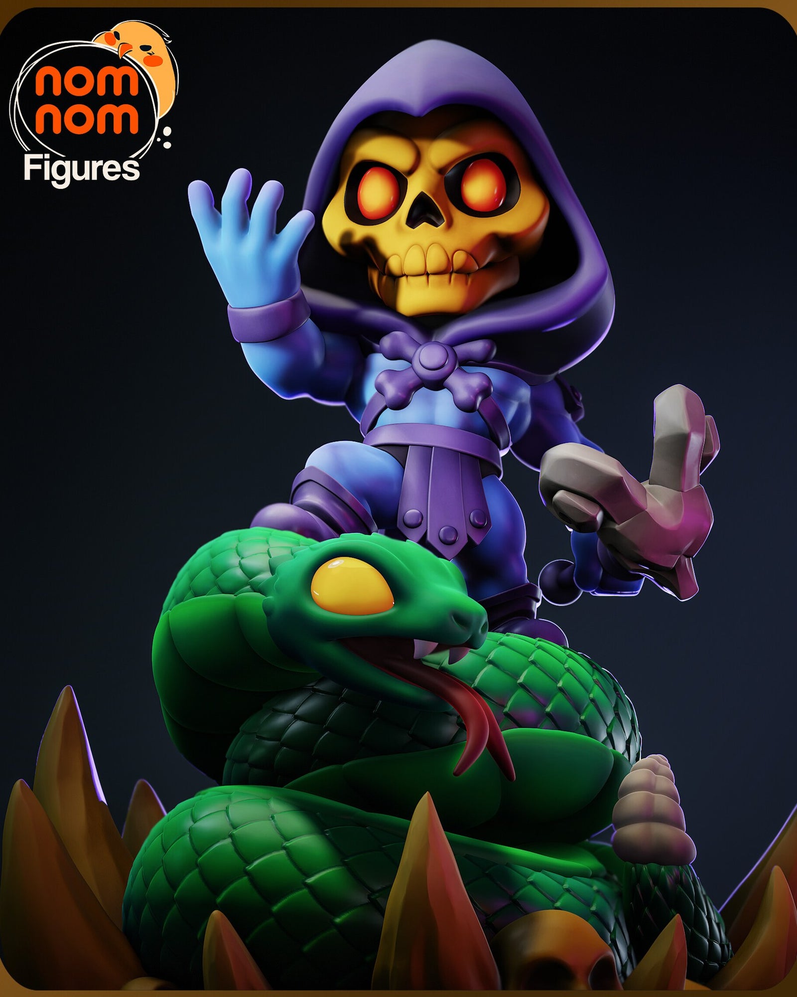 Skeletor — studio render 4