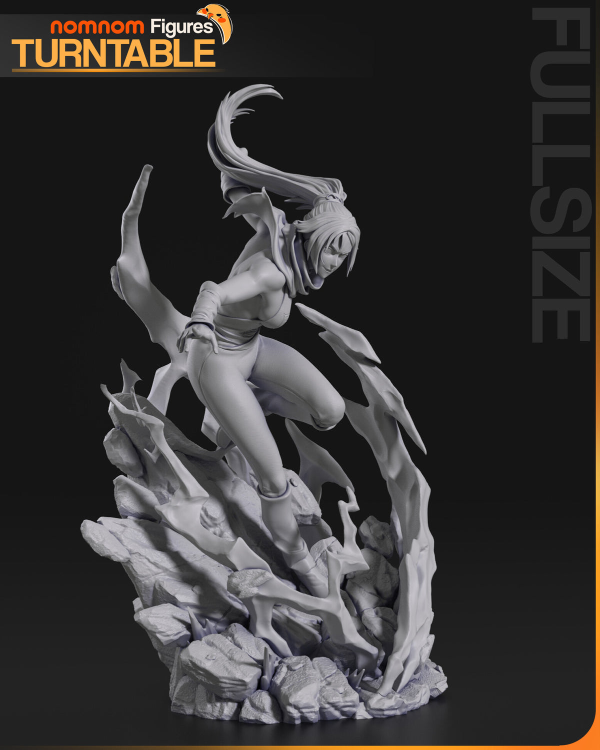 Yoruichi Shihoin — studio render 5