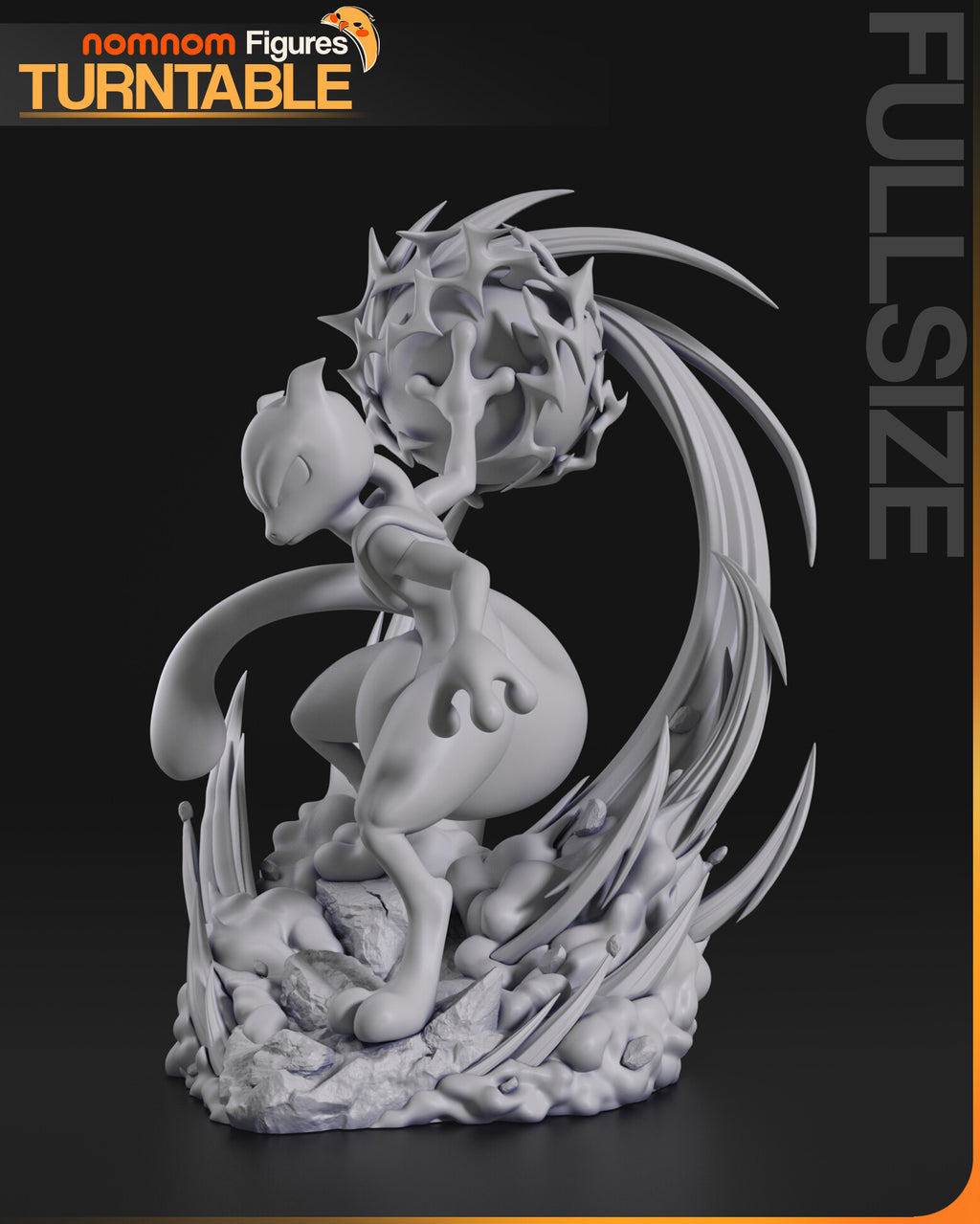 Mewtwo — studio render 6