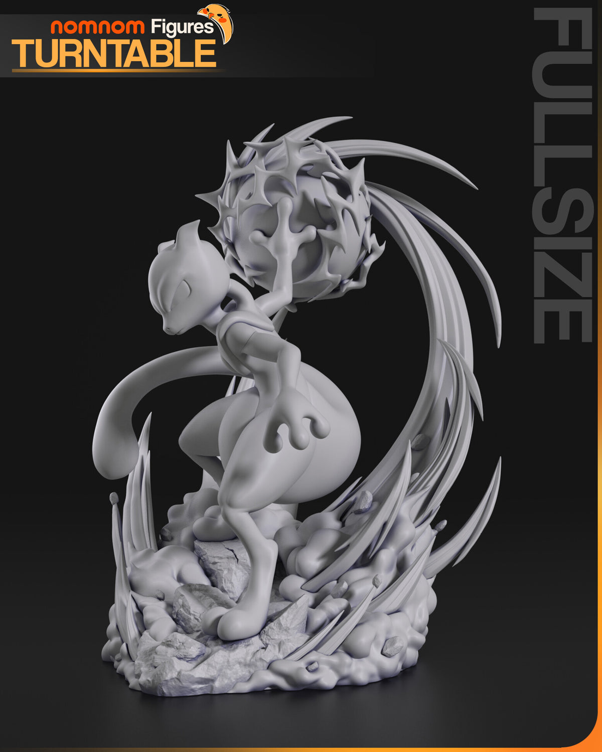 Mewtwo — studio render 6