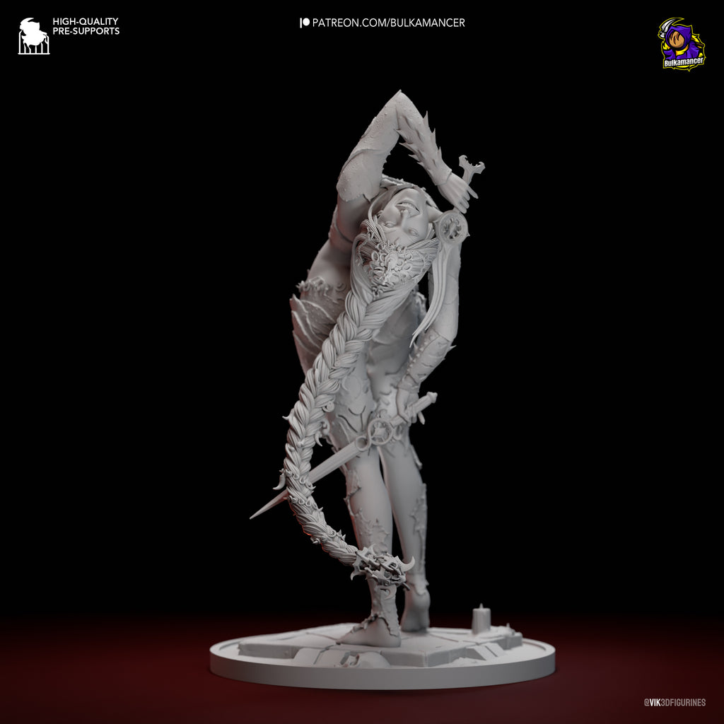 Orin the Red (Baldur's Gate) resin figure by Bulkamancer — studio render 9