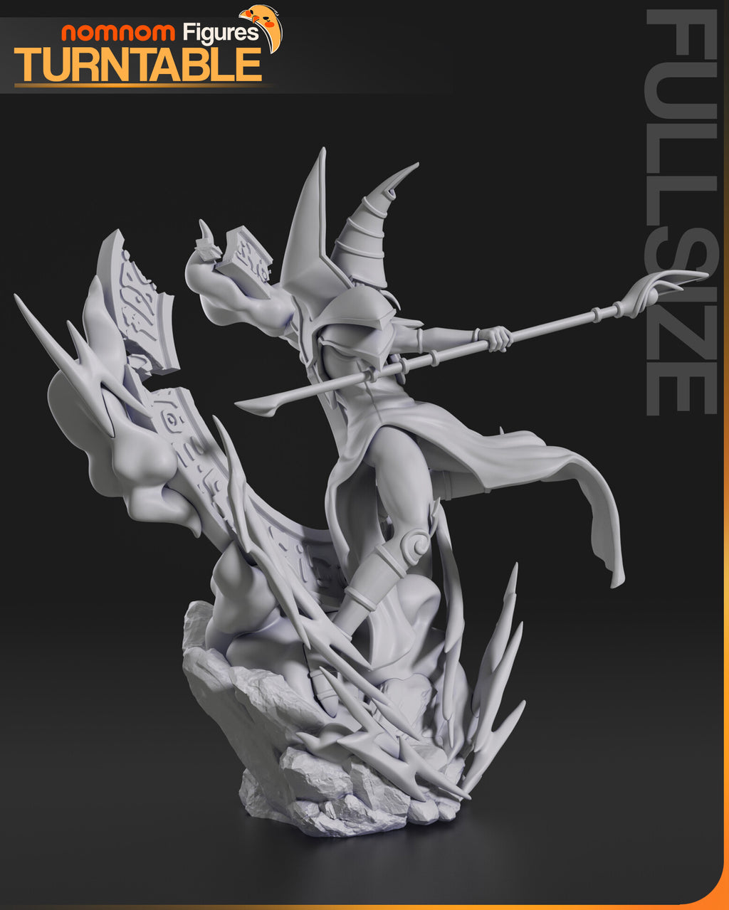 Dark Magician — studio render 6