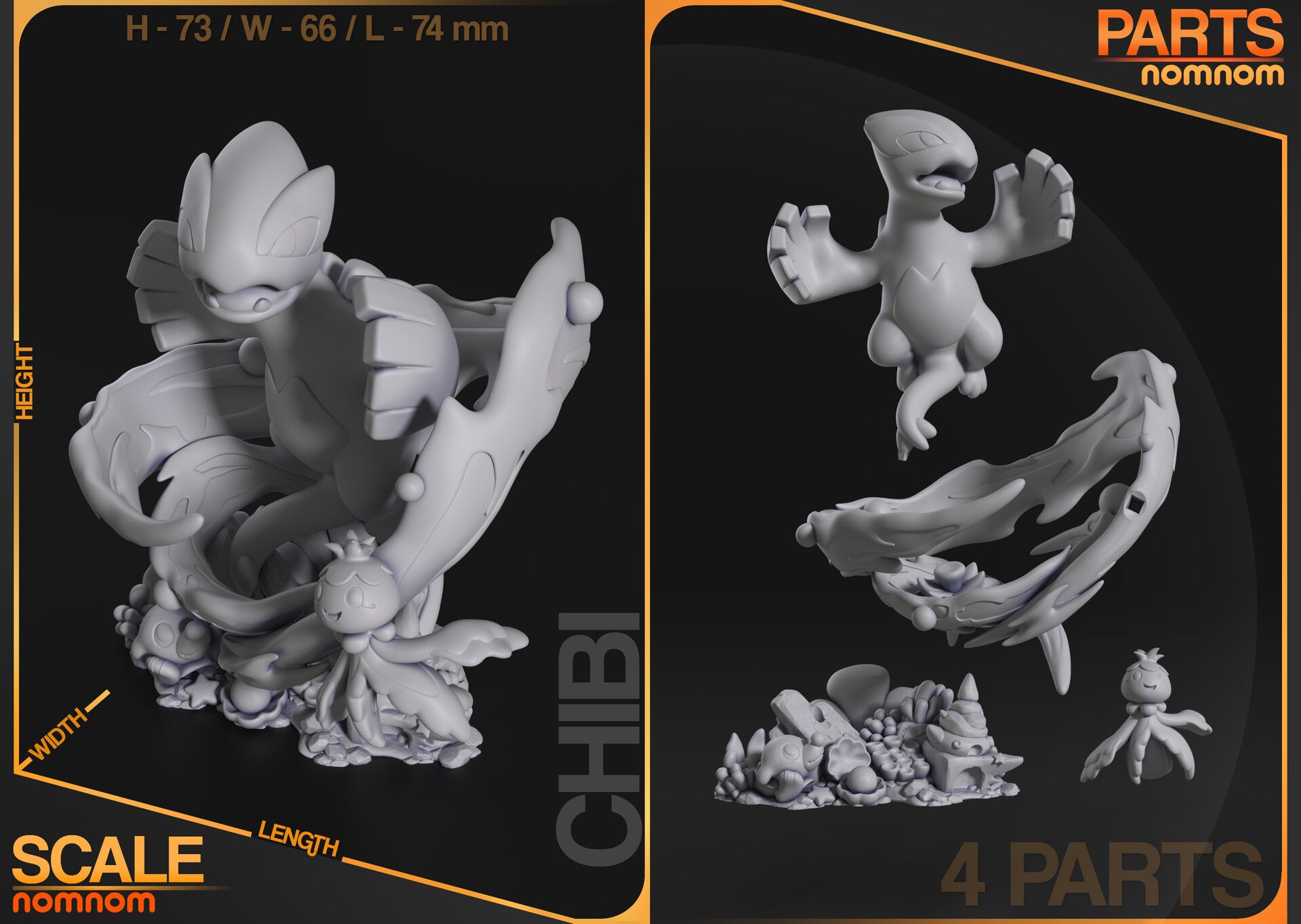Lugia — studio render 2