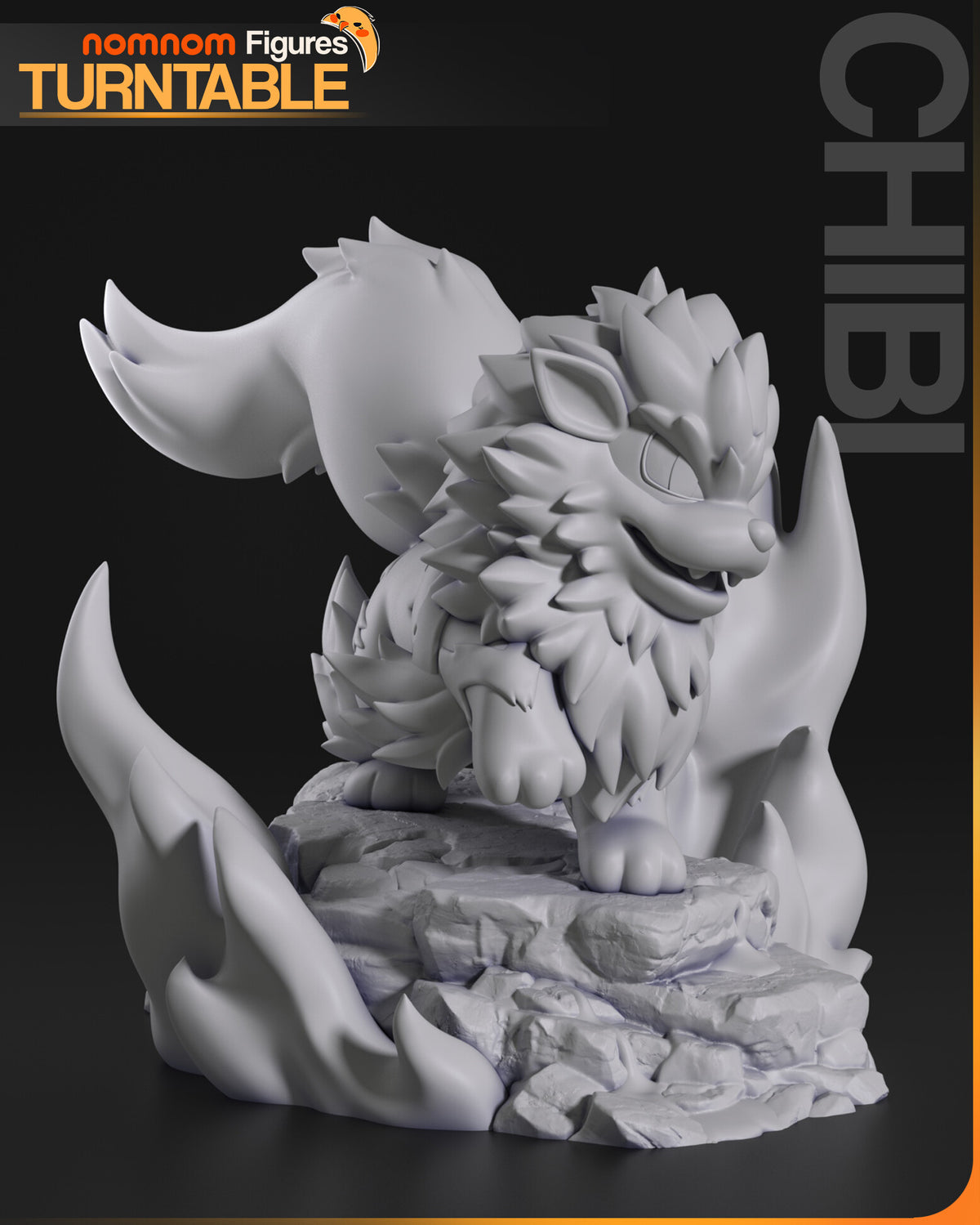 Arcanine — studio render 7