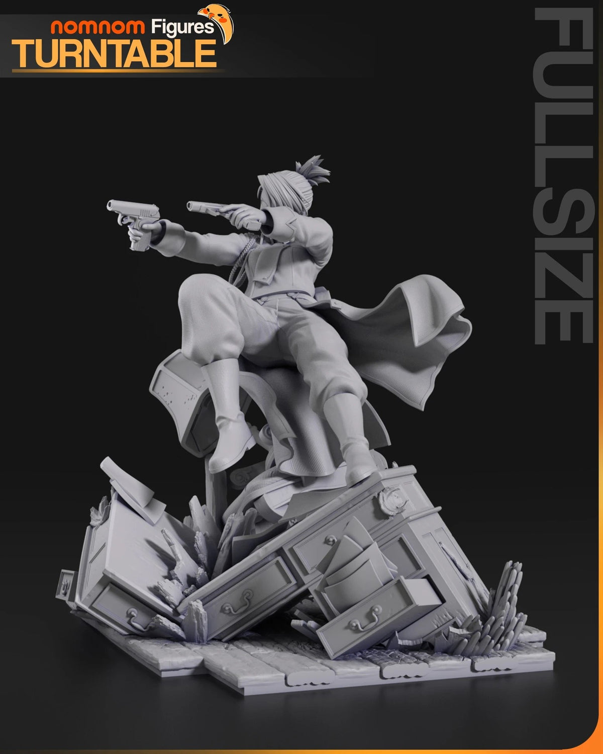 Riza Hawkeye — studio render 11