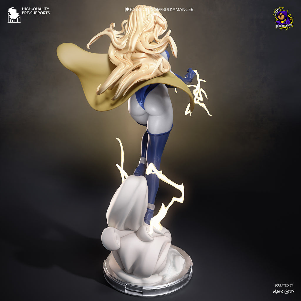 Blonde Blazer (Dispatch) resin figure by Bulkamancer — studio render 8