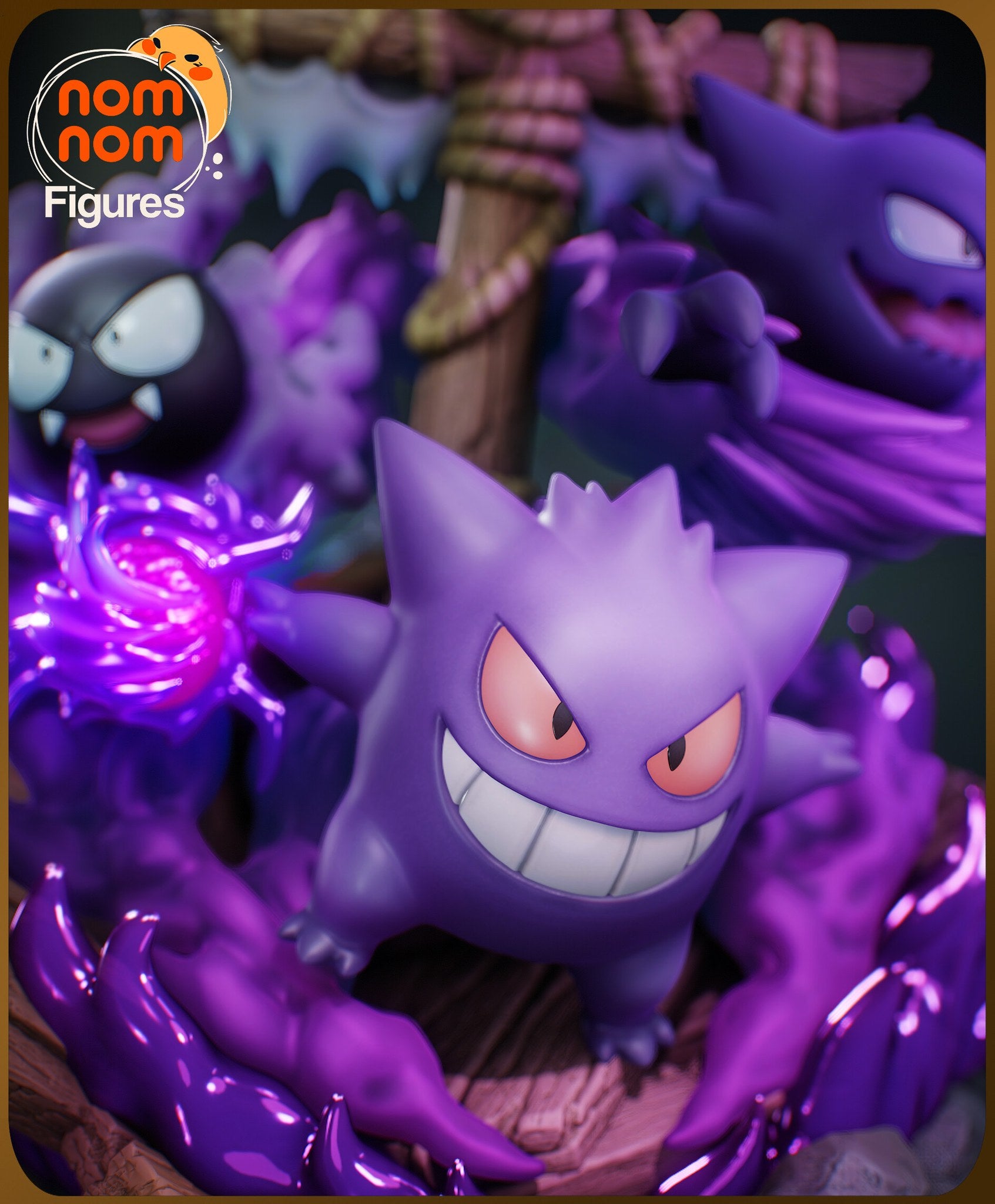 Ghost Pokemon Diorama — studio render 5