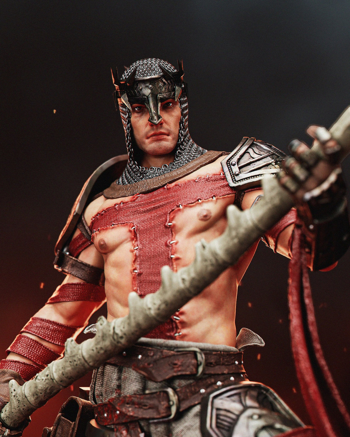 Dante's Inferno resin figure by CA 3D Studios — studio preview 1