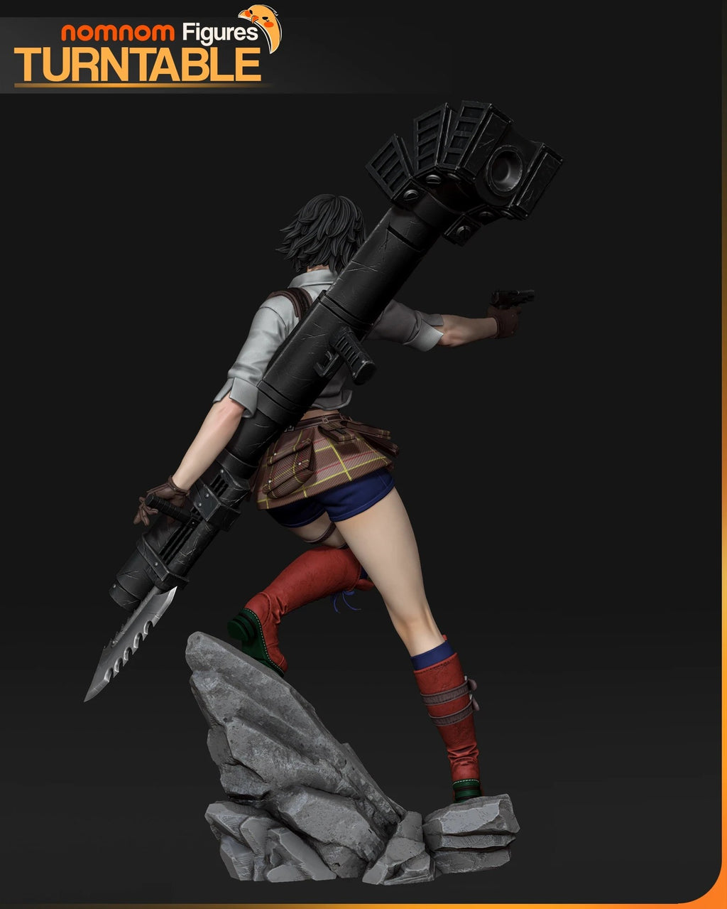 Lady — studio render 7