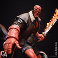 Hellboy resin figure by CA 3D Studios — studio preview 1