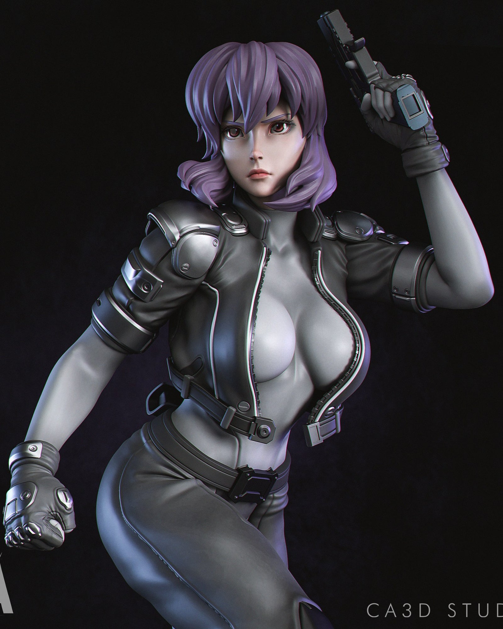 Motoko Kusanagi — studio render 2