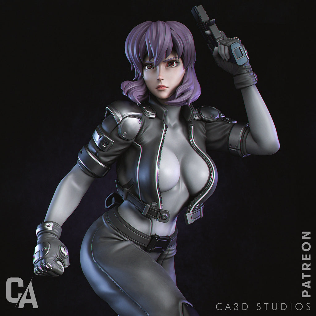 Motoko Kusanagi — studio render 2