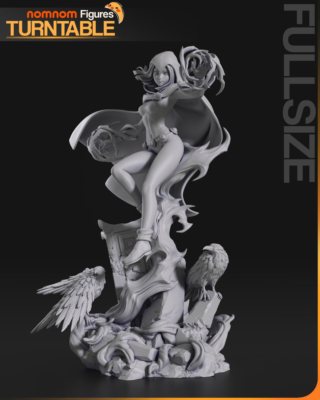 Raven — studio render 4