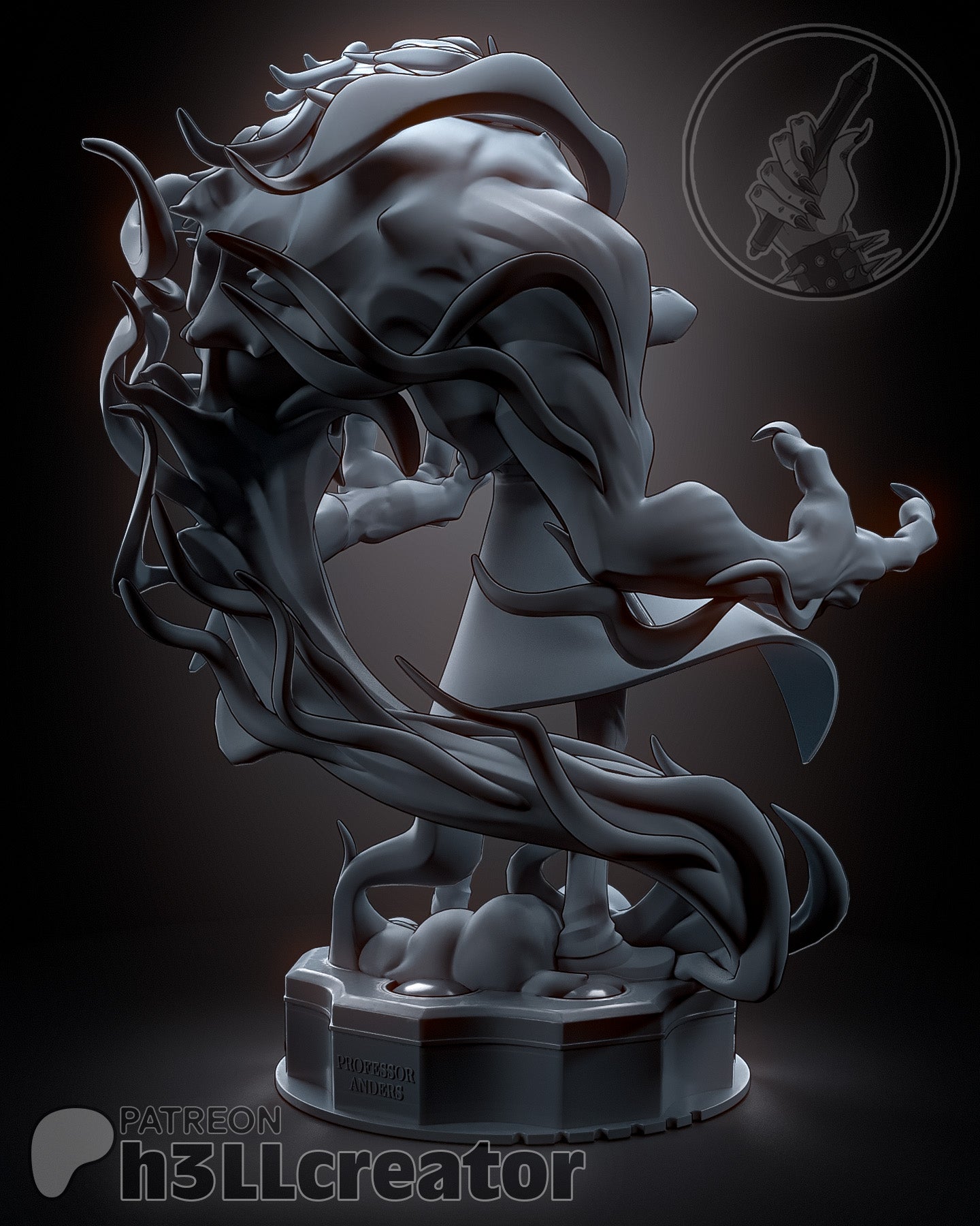Percival de Rolo (Critical Role) resin figure by h3LLcreator — studio render 10