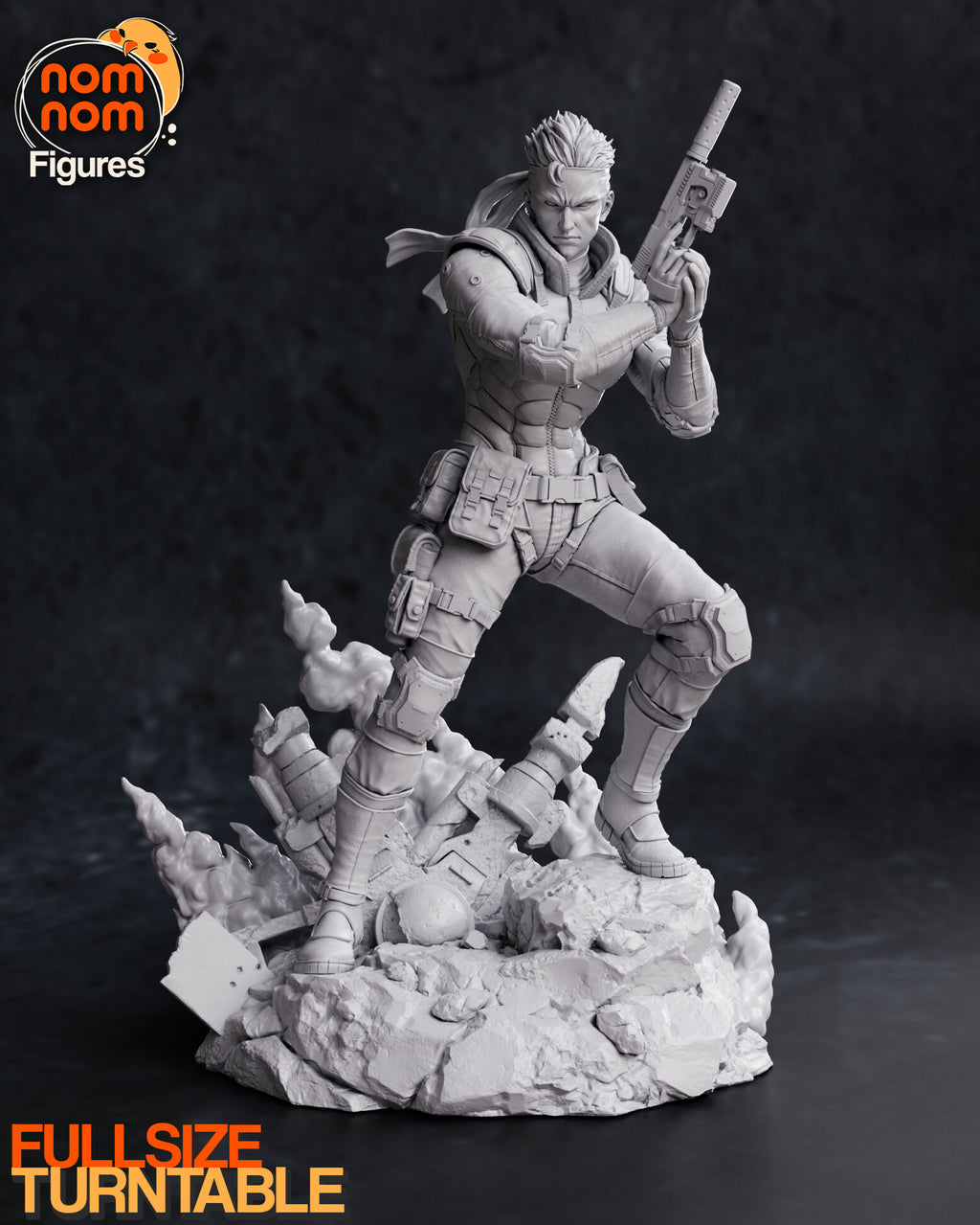 Solid Snake — studio render 6