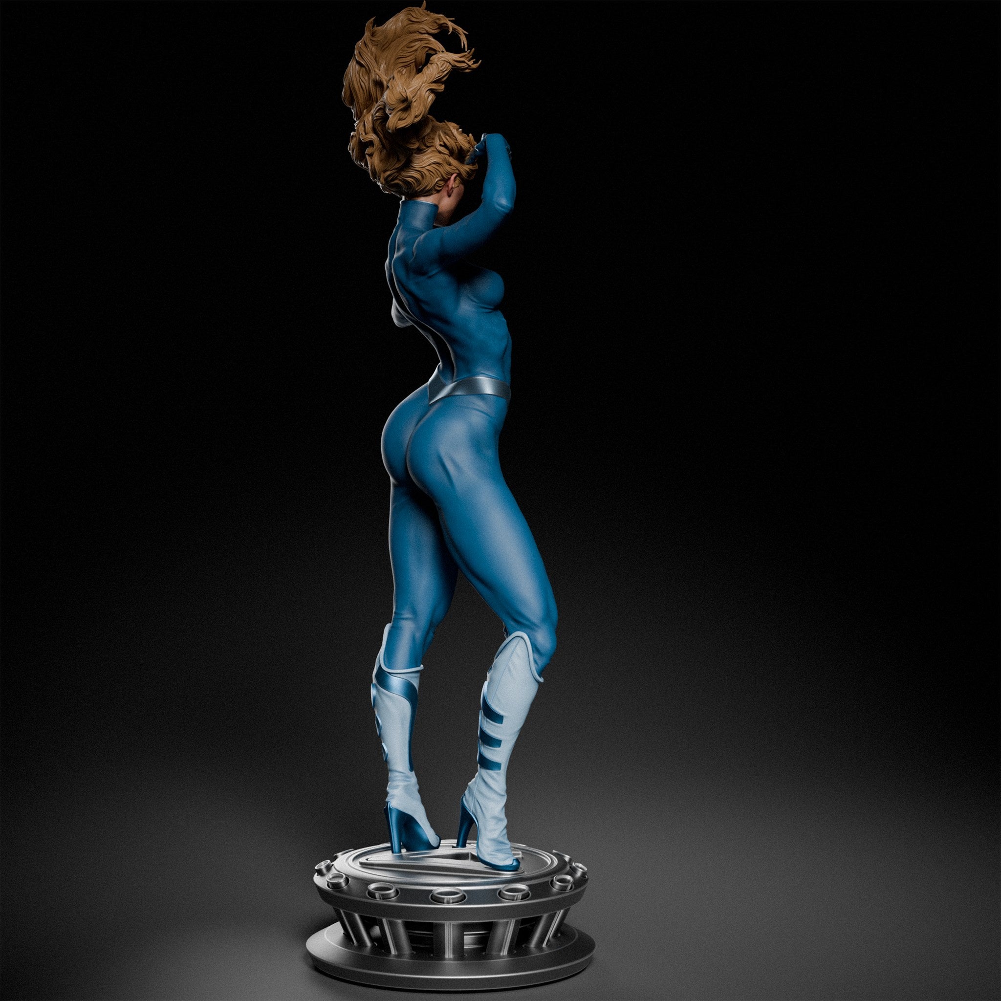 Sue Storm (Marvel) resin figure by CA 3D Studios — studio render 5
