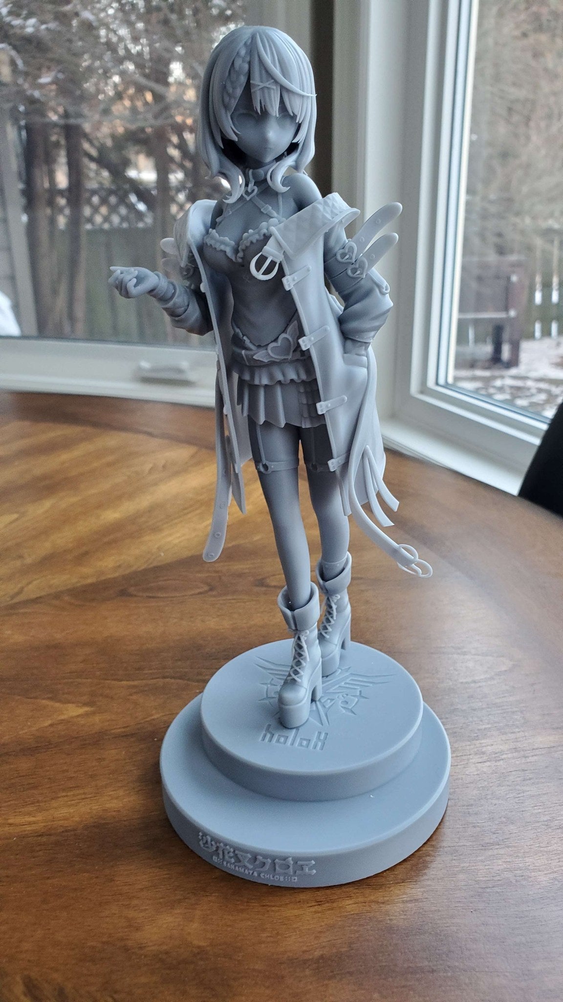 Chloe Sakamata (Hololive) resin figure by PikkyPrints — studio render 7