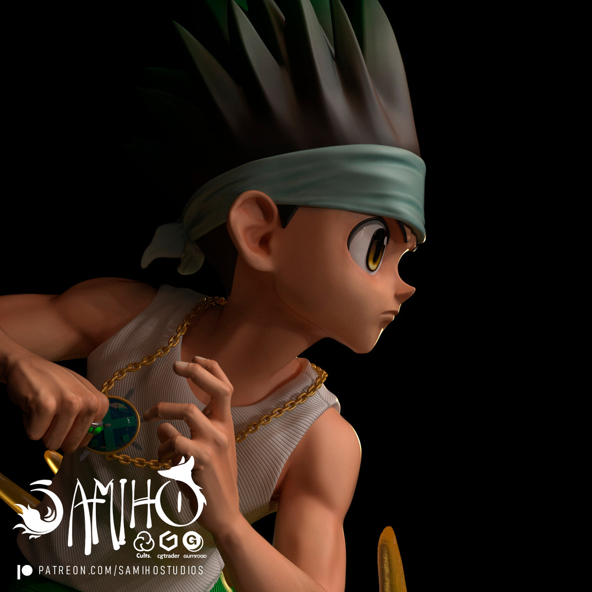 gon freecss hunter x samiho studios